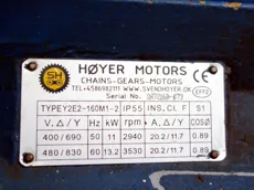 Hoyer Motors - Y2E2-160M1-2