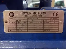 Hoyer Motors - Y2E2-160M1-2