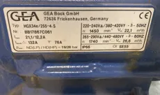 GEA Bock - HGX34e/255-4S