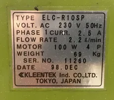 Kleentak - ELC_R10SP