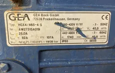 GEA Bock - HGX4/465-4S